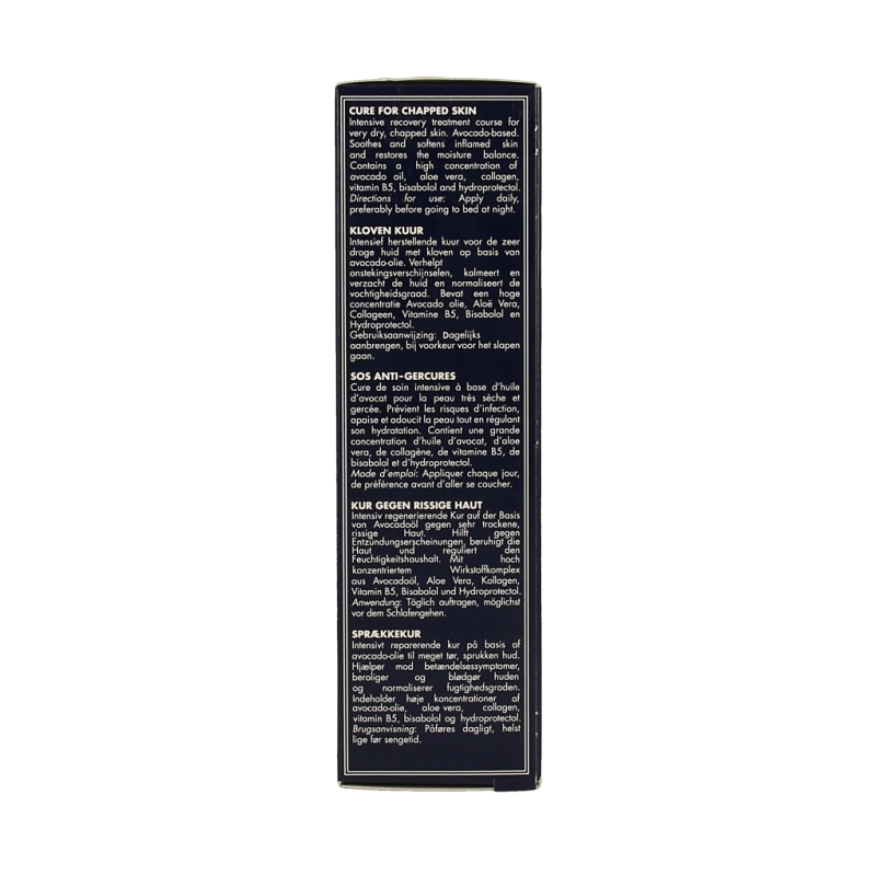 Herome Special Care Kloven Kuur hand care cream in 75ml tube, designed for dry, cracked hands and nail care.