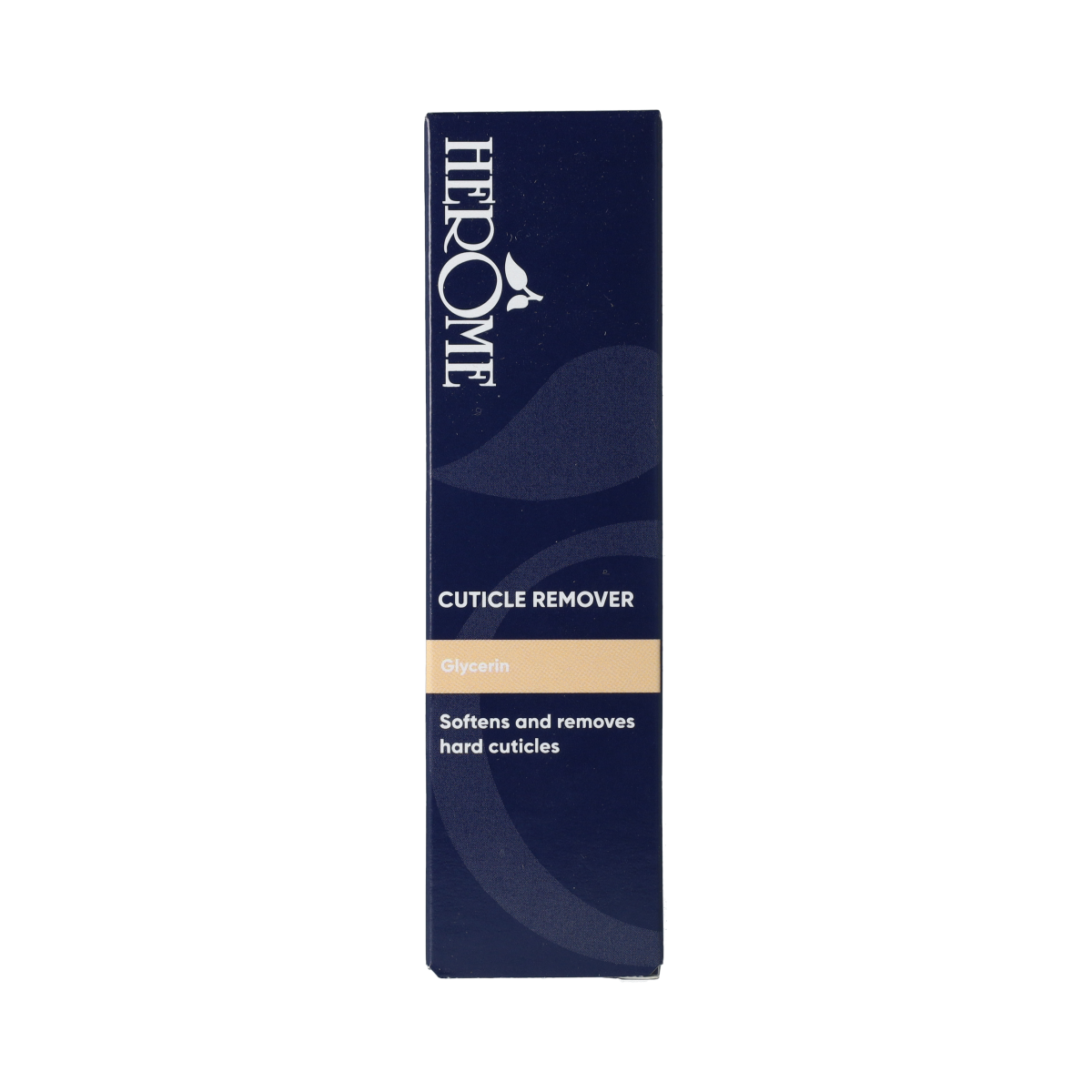 Herome cuticle remover gel in a 10ml tube, used for hand and nail care to soften and remove cuticles.
