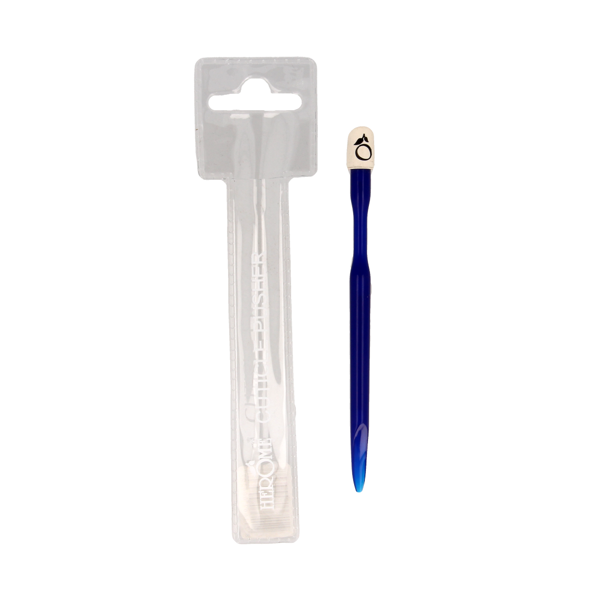 Herome Bokkenpoot in hoes manicure and pedicure instrument, 1.00 Stuks, with protective cover for precise nail care.