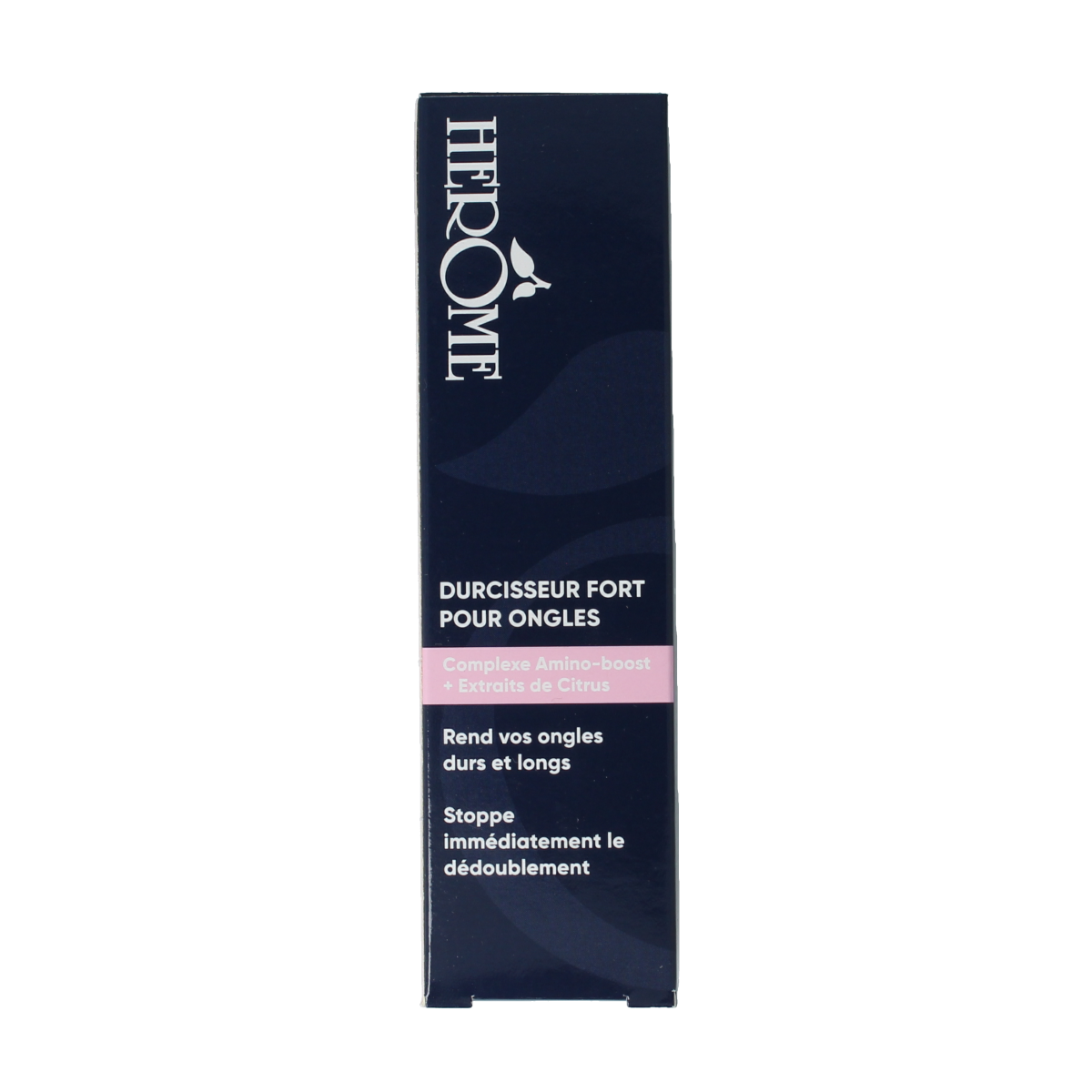 Herome Nagelverharder sterk handverzorging in 10 ml bottle, designed to strengthen and improve nail health.