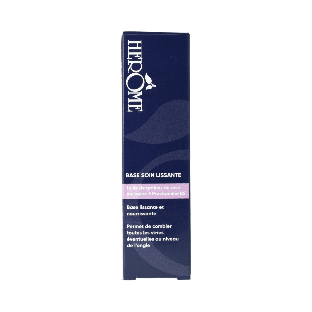 Herome Ridge Filling Base Coat, 10ml, hand care product with smooth application and nourishing formula for healthy nails