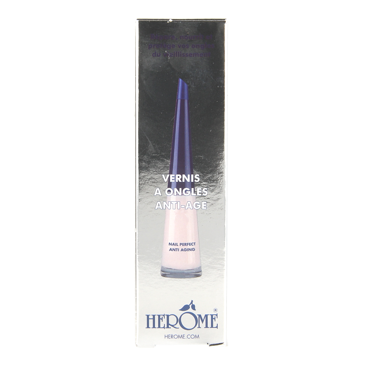 Herome Nail Perfect anti-aging hand cream in 10ml tube, designed for nourishing and rejuvenating hands and nails.