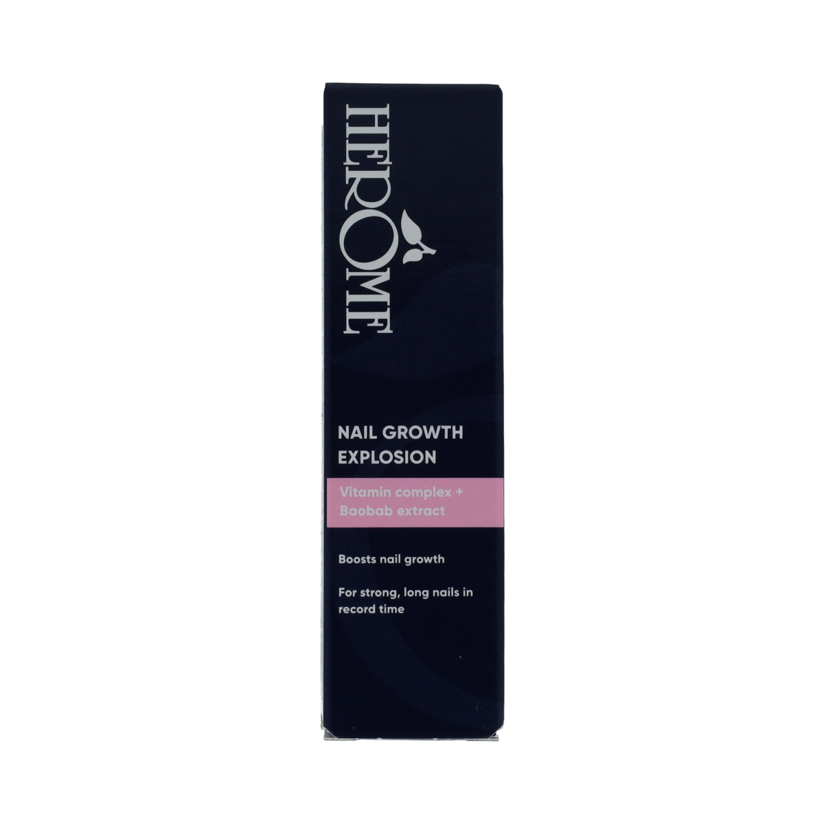 Herome Nail Growth Explosion hand care product in a 7ml bottle, designed to boost nail strength and promote healthy growth.