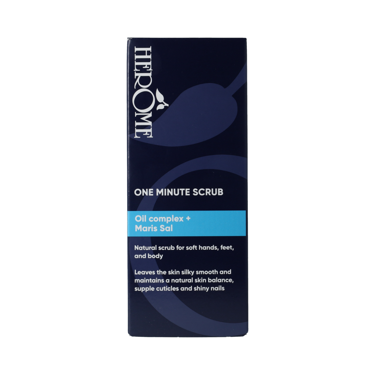 Herome One Minute Manicure hand care product in a 120ml bottle, designed for quick and effective nail and hand treatment.