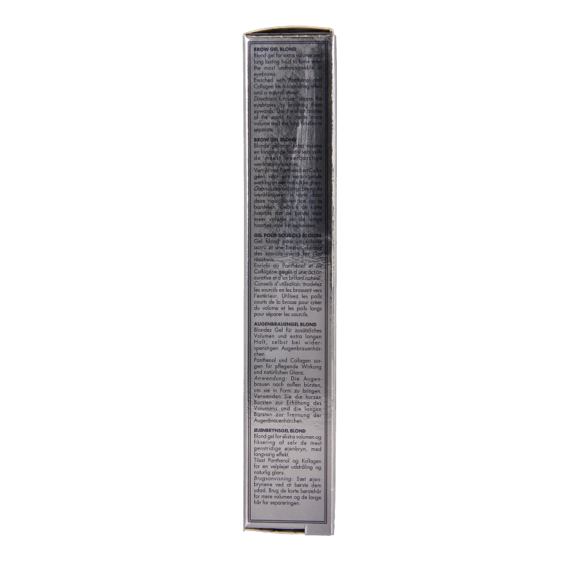 Herome blond brow gel in 6.5ml tube, natural-looking makeup product for shaping and defining eyebrows.