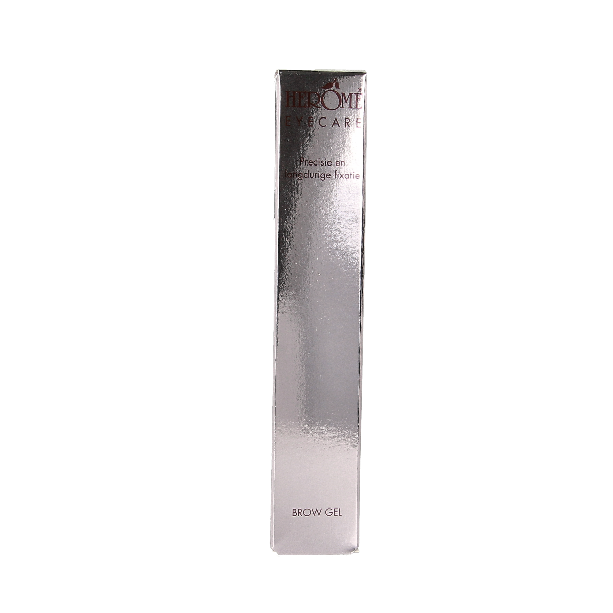 Herome professional brow gel in 6.5ml, clear make-up product for shaping and setting eyebrows, displayed in the image.