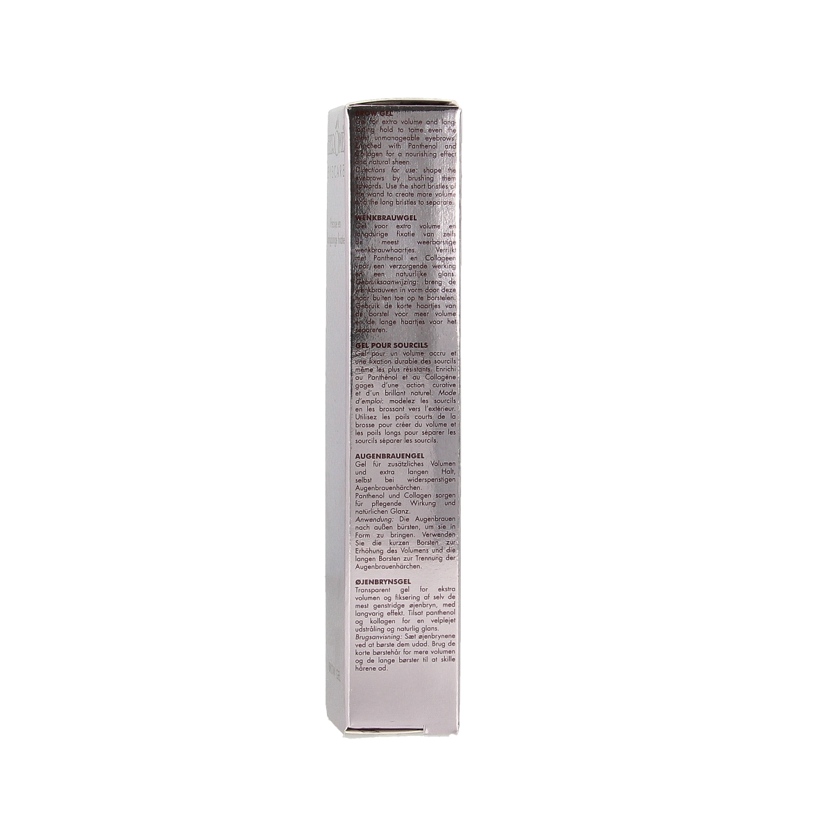 Herome professional brow gel in 6.5ml, a clear make-up product for shaping and setting eyebrows, shown in the image.