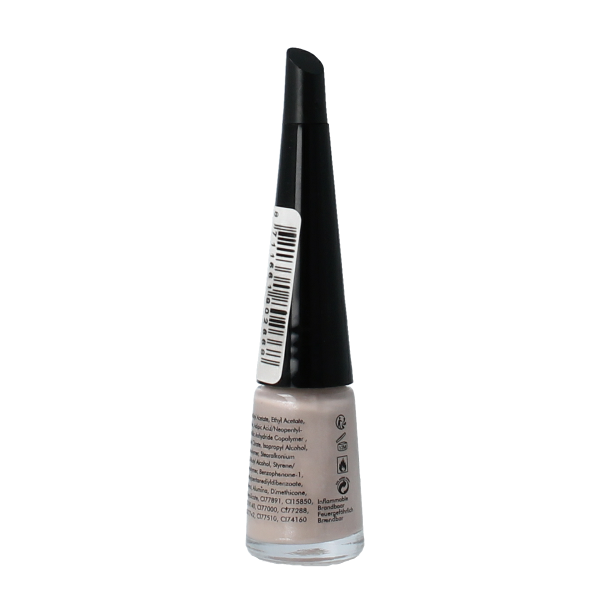 Herome Take Away Nail Colour Basic 6 in 4ml bottle, vibrant makeup nail polish with brand label and applicator brush visible.