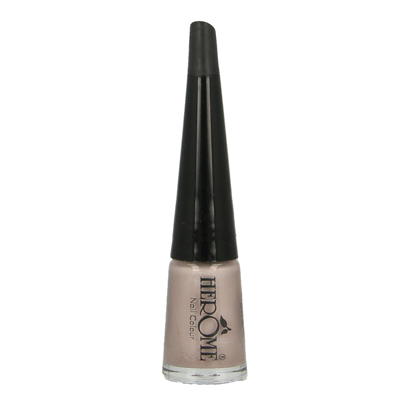 Herome Take Away Nail Colour Basic 7/4 in 4ml, a clear bottle showing vibrant nail polish for quick removal and easy application.