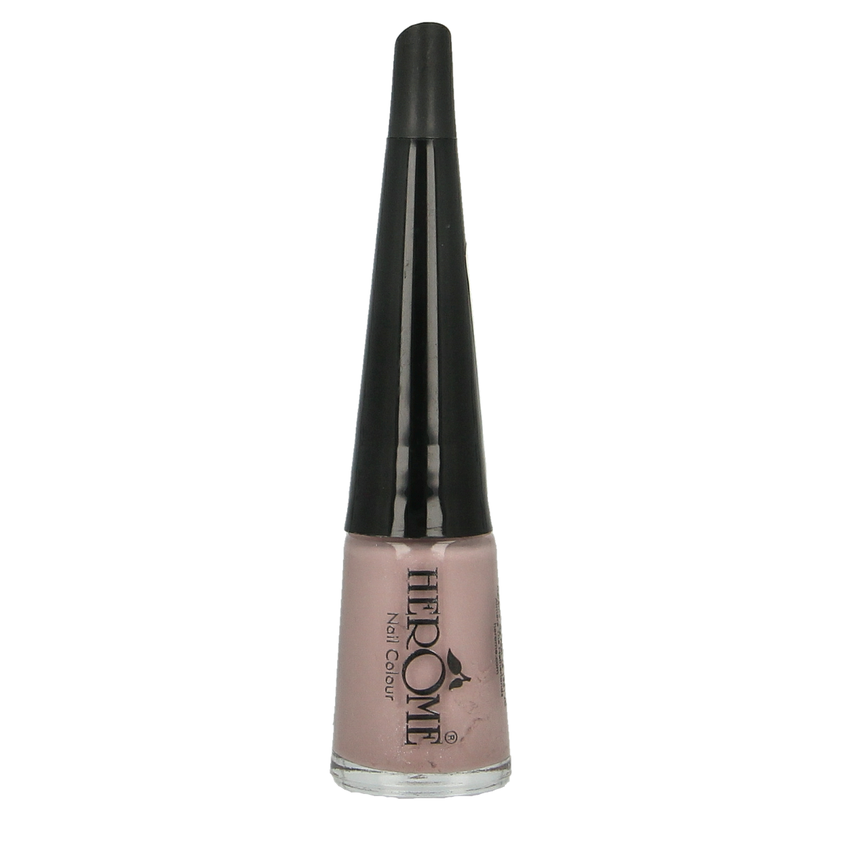 Herome Take Away Nail Colour Basic 9/5 CH 401, 4ml bottle, vibrant nail polish in a clear glass container with a brush applicator.