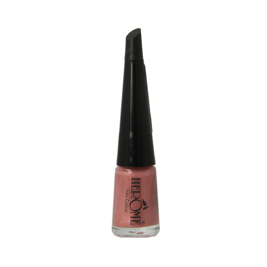 Herome Take Away Nail Colour Basic 11/85 in 4ml bottle, pink and purple nail polish with brush applicator.