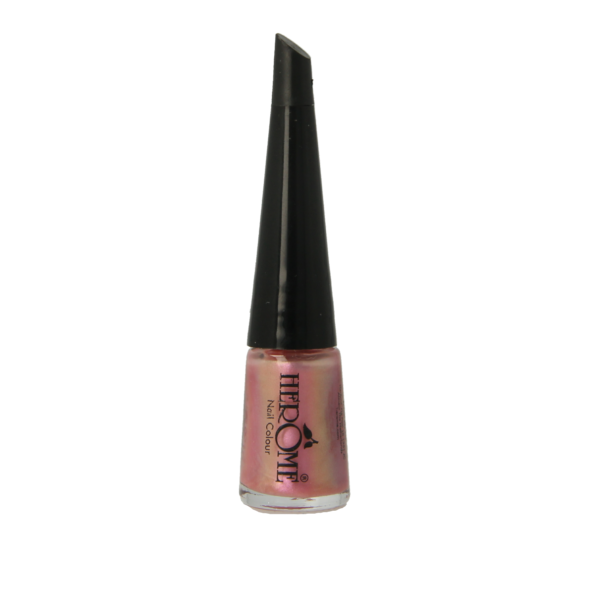 Herome Take Away Nail Colour Basic 15/10 in 4ml bottle, make-up product with a clear polish cap and label attached