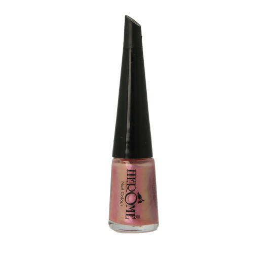 Herome Take Away Nail Colour Basic 15/10 in 4ml bottle, make-up product with a clear polish cap and label attached