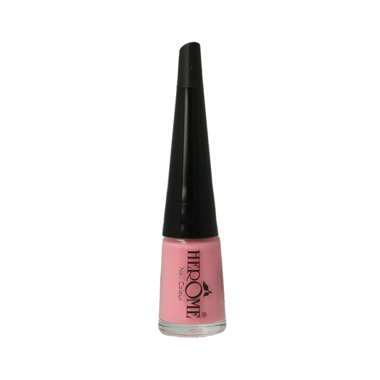 Herome Take Away Nail Colour Basic 17 features a 4ml bottle of neutral nail polish in a close-up image.