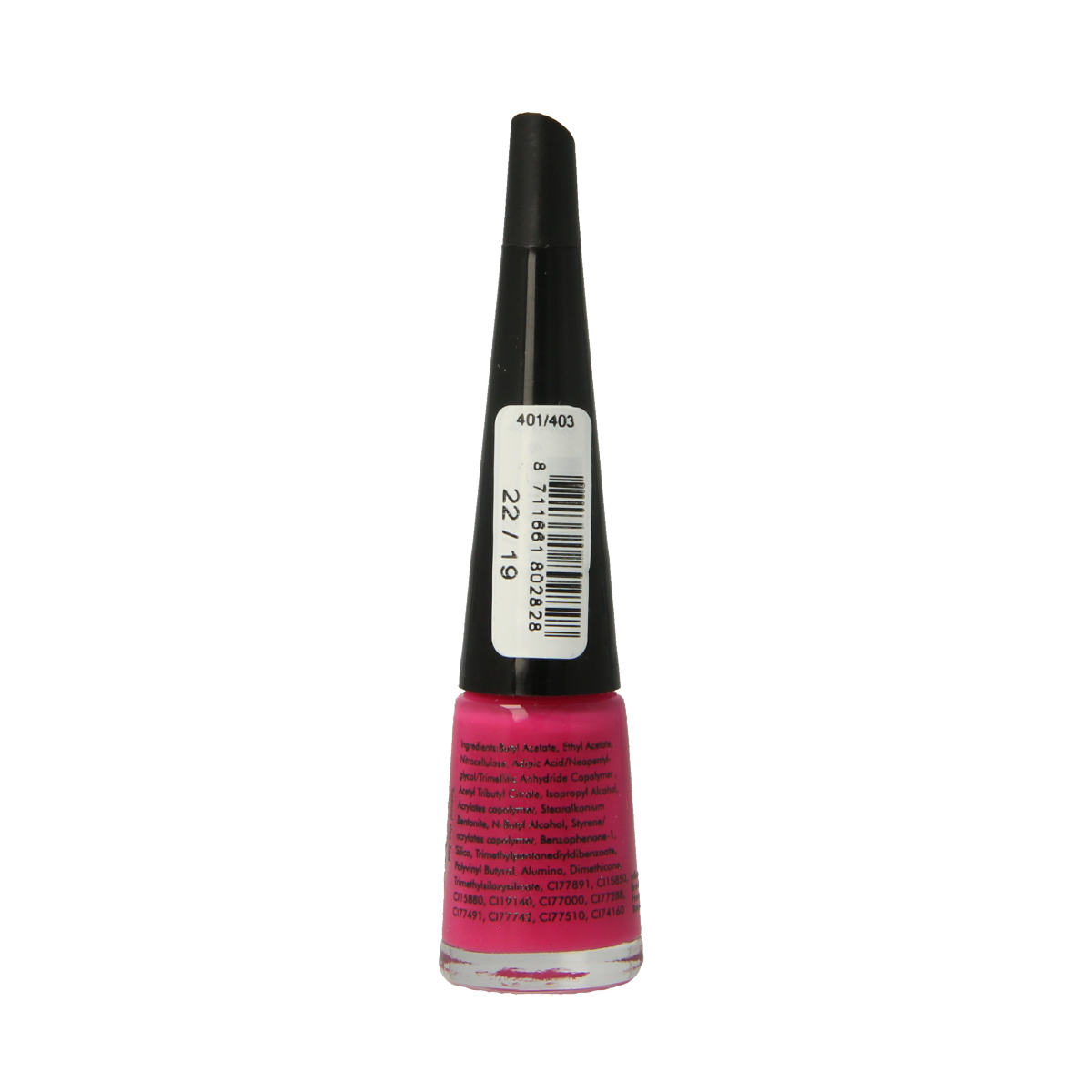 Herome Take Away Nail Color Basic 22 in 4ml bottle, a make-up nail polish with a sleek design.
