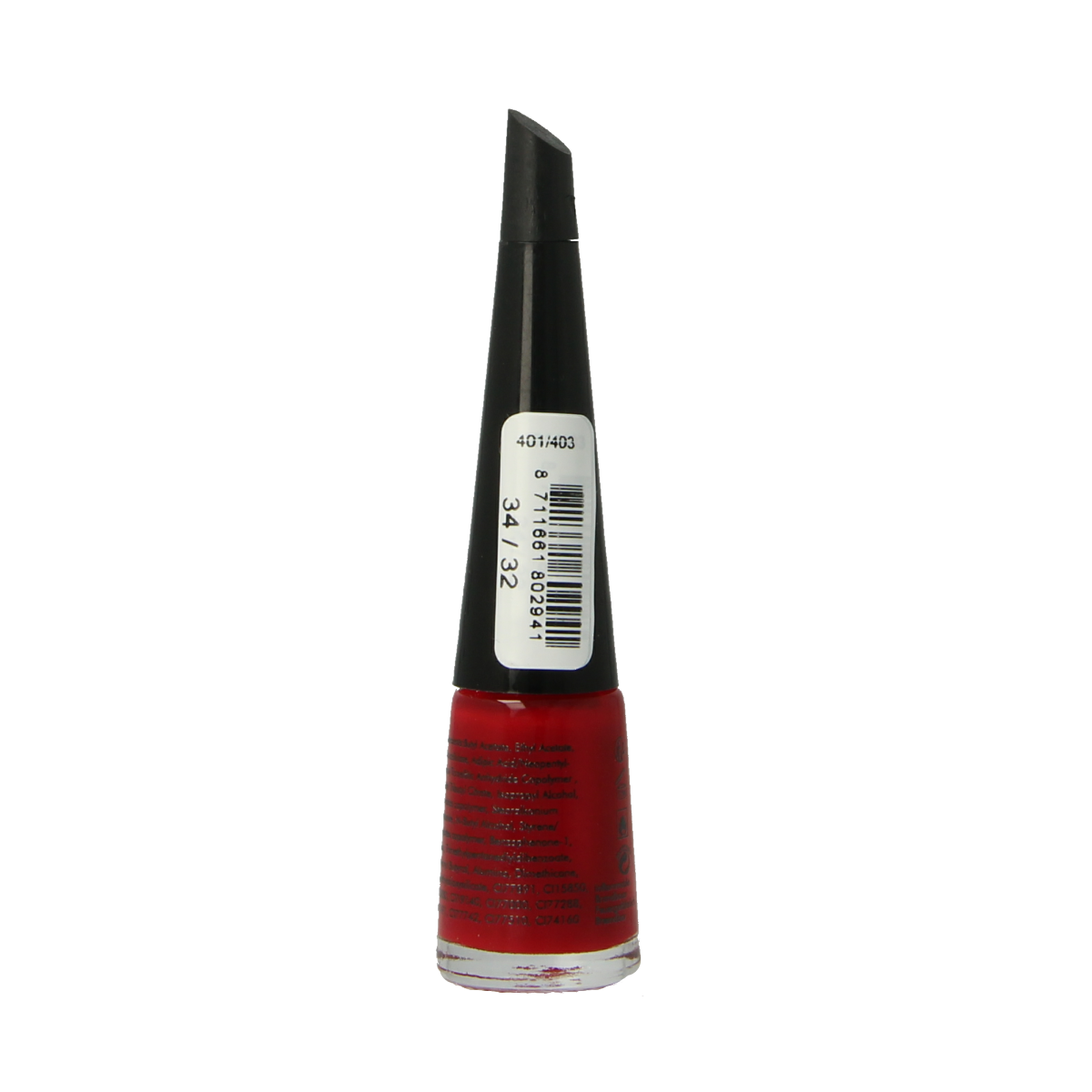 Herome Take Away Nail Colour Basic 34/32 in 4ml bottle, vibrant make-up nail polish with a sleek packaging.
