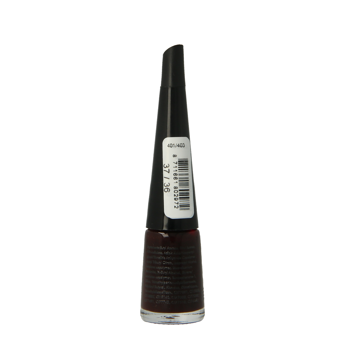 Herome Take Away Nail Colour Basic 37 in 4ml bottle, vibrant make-up nail polish with a sleek design and bright finish.