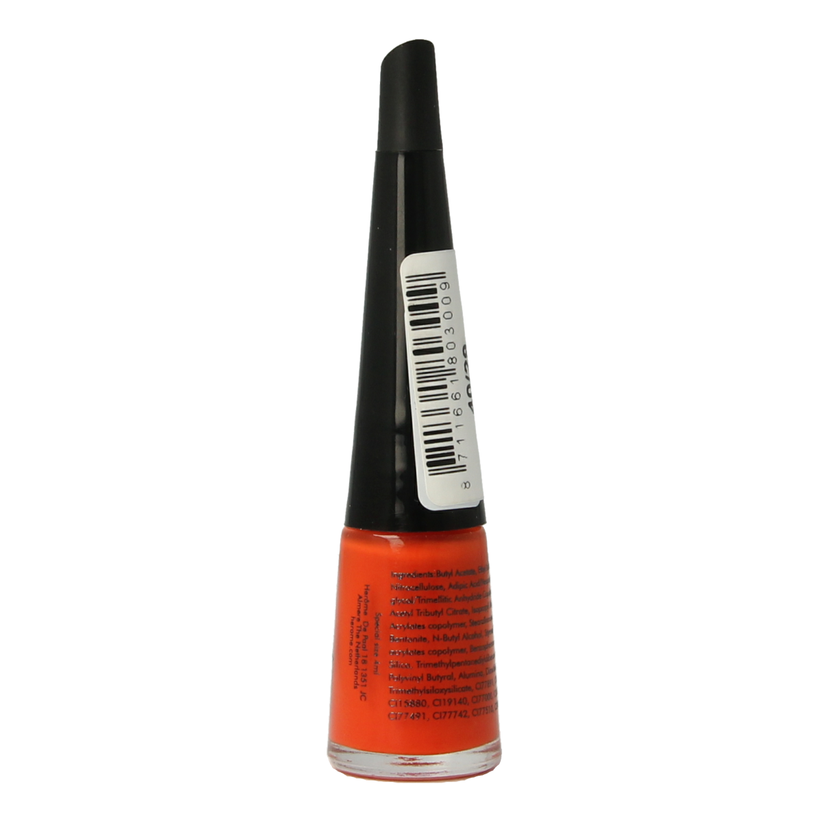 Herome Take Away Nail Colour Basic 40/29 in 4ml bottle, vibrant make-up nail polish with a sleek design.