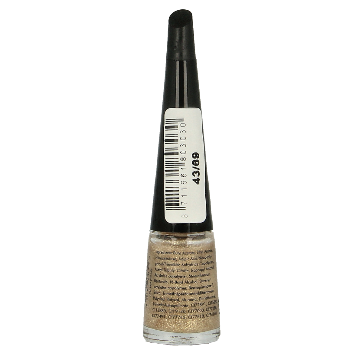 Herome Take Away Nail Colour Basic 43/69 in 4ml bottle, make-up product with the nail polish bottle showing the brand and shade number.