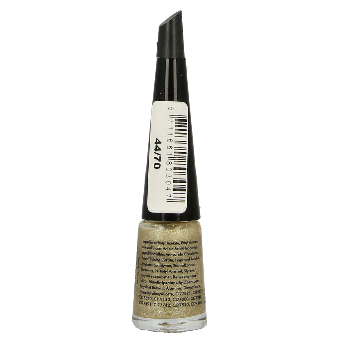 Herome Take Away Nail Colour Basic 44/70 in 4ml bottle, pink shade, with the nail polish brush visible in the image.