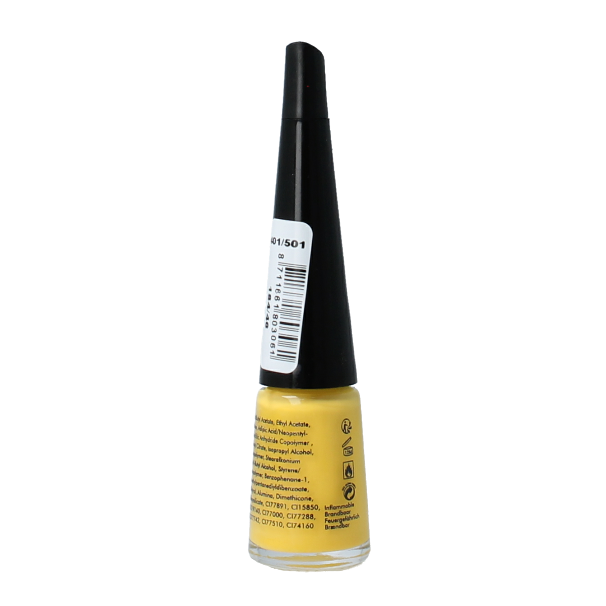 Herome Take Away Nail Colour Basic 46 in 4ml bottle, vibrant nail polish for easy removal and quick application.