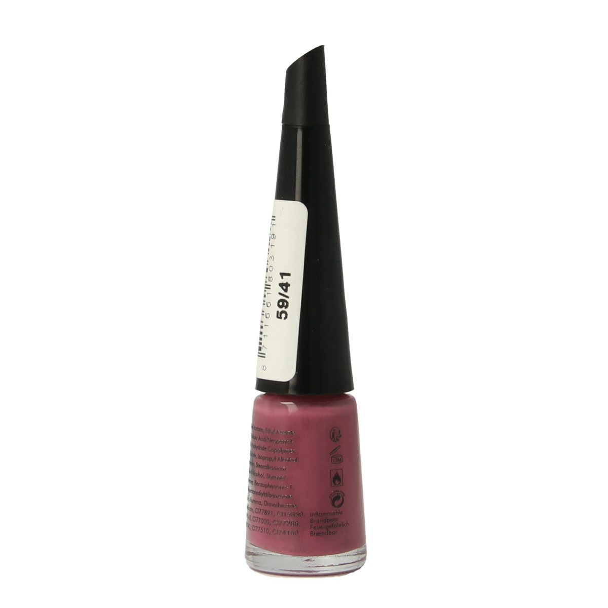 Herome Take Away Nail Colour Basic 59/41 in 4ml bottle, natural makeup product for easy nail color removal.