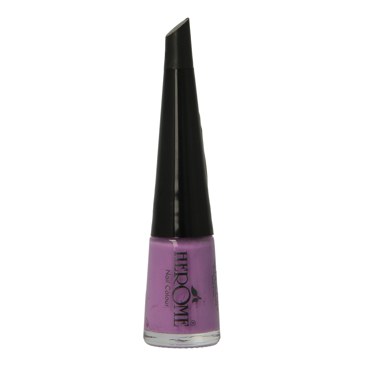 Herome Take Away Nail Colour Basic 60/40, 4ml, beige nail polish bottle with brush visible inside