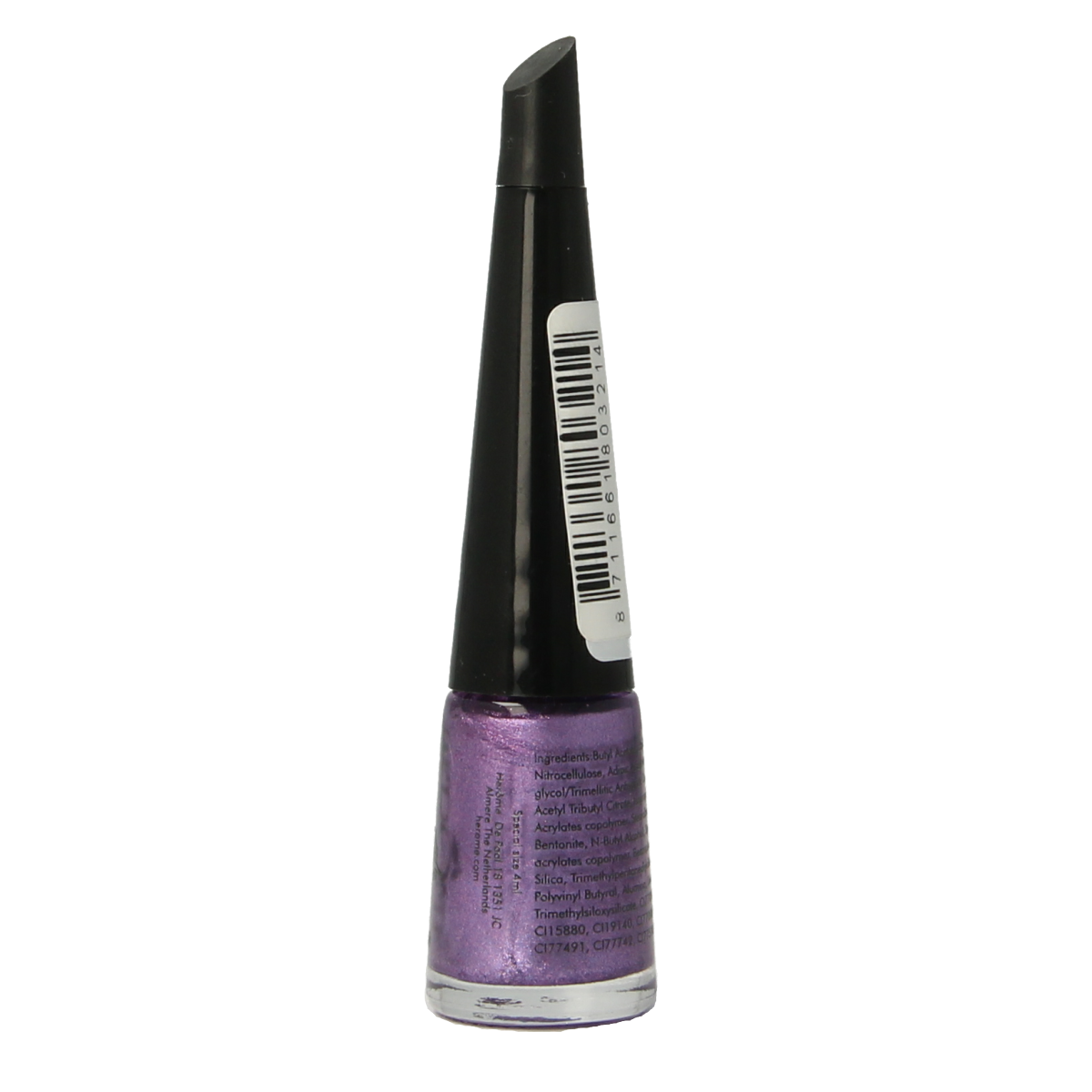 Herome Take Away Nail Colour Basic 61/43 in 4ml bottle, showcasing the make-up product with a colorful nail polish.