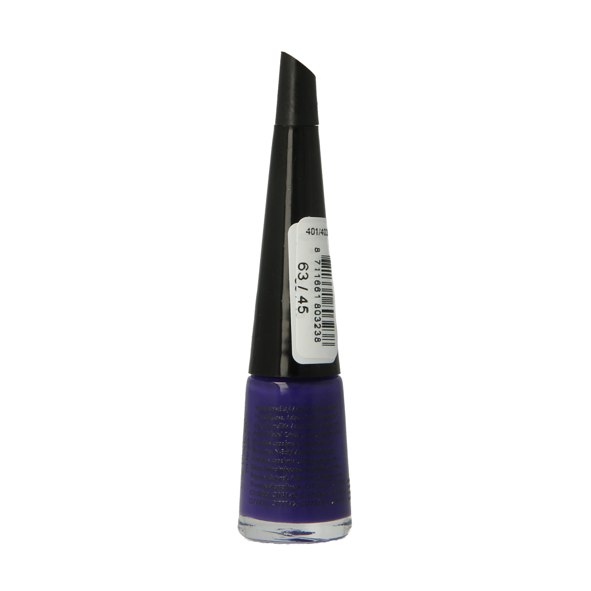 Herome Take Away Nail Colour Basic 63/45 in 4ml bottle, close-up of the nail polish container with product label visible.