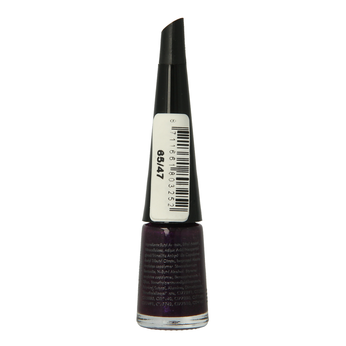 Herome Take Away Nail Colour Basic 65/47 in 4ml bottle, make-up product with blue and beige nail polish shades.