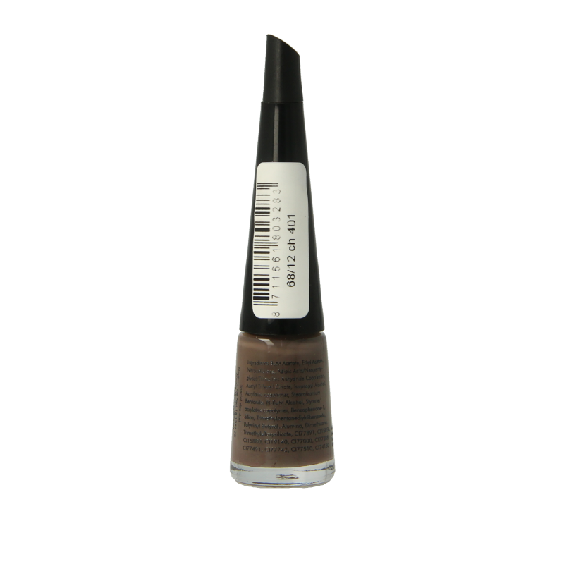 Herome Take Away Nail Colour Basic 68/12 CH 401 in 4ml bottle, clear nail polish with natural finish, makeup product