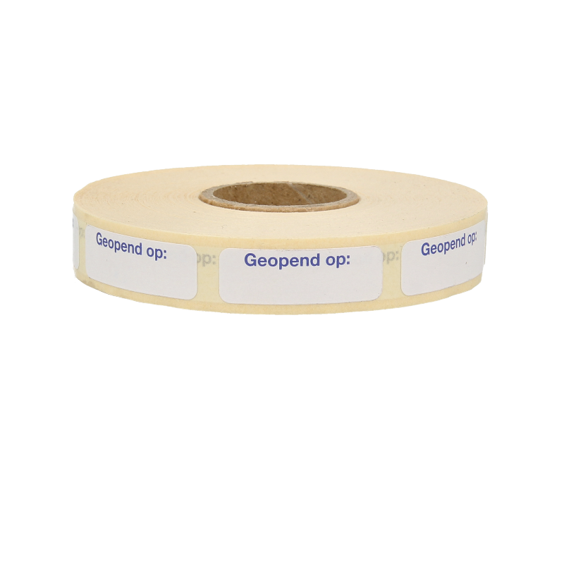 Blockland N49 label stickers, 1000-pack of adhesive tags, shown in a stack on a white background.