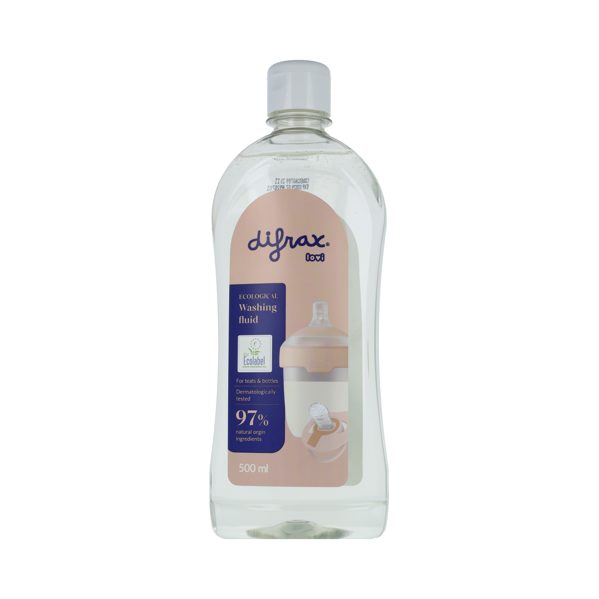 Difrax ECO Afwasmiddel voor spenen en flessen 500.00 Milliliter