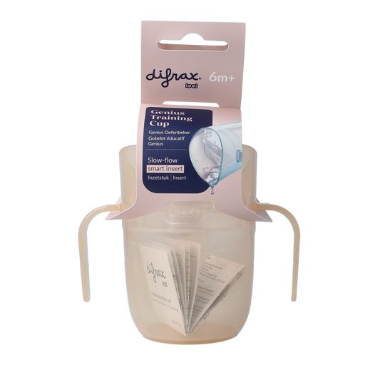 Difrax Lovi genius oefenbeker nude 1.00 Stuks
