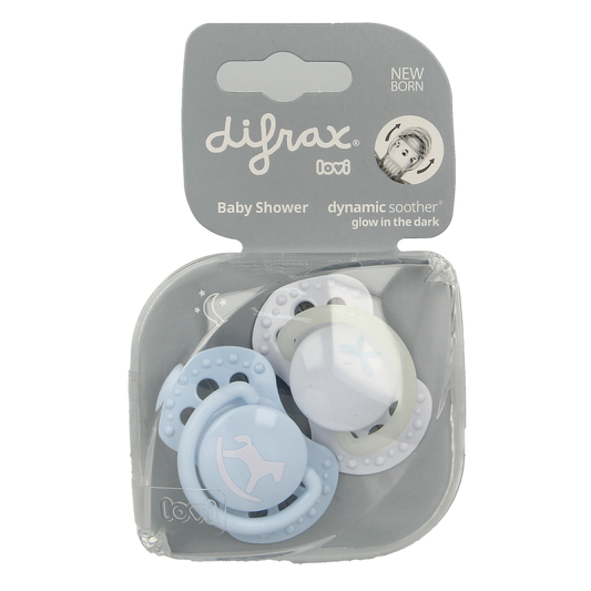 Difrax Lovi fopspeen newborn assorti 1.00 Stuks