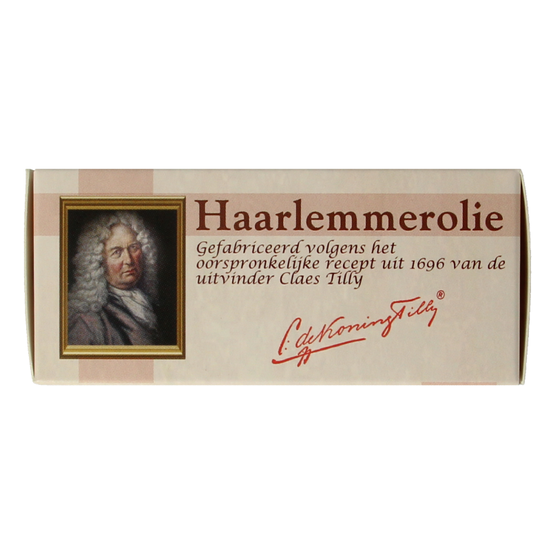 De Koning Tilly Haarlemmerolie vetzuur capsules, 120 softgel capsules, natural supplement for healthy skin and hair.