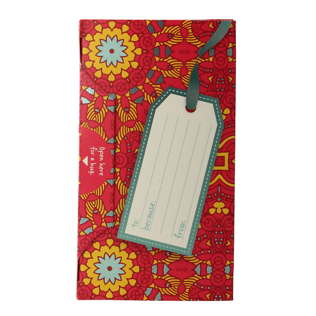Natural Temptation Hug in a Cup bio coffee and tea mix, 18 sachets, organic blend with aromatic coffee and tea flavors.