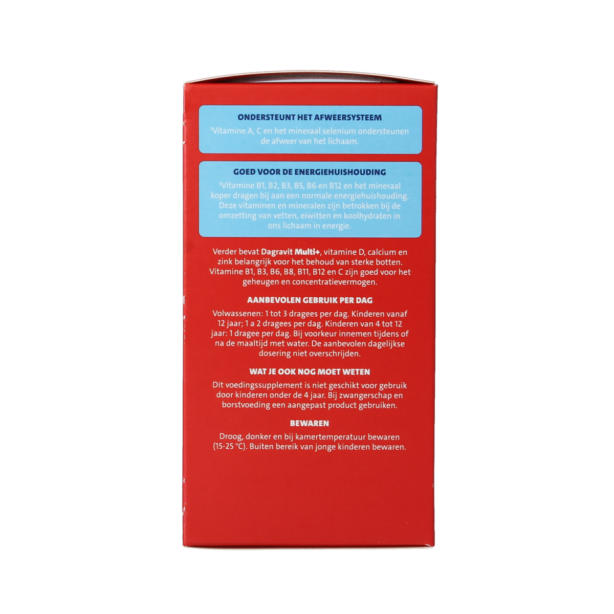 Dagravit Totaal 30 multi-vitamin dragees in a blister pack, dietary supplement by Dagravit for daily nutritional support.