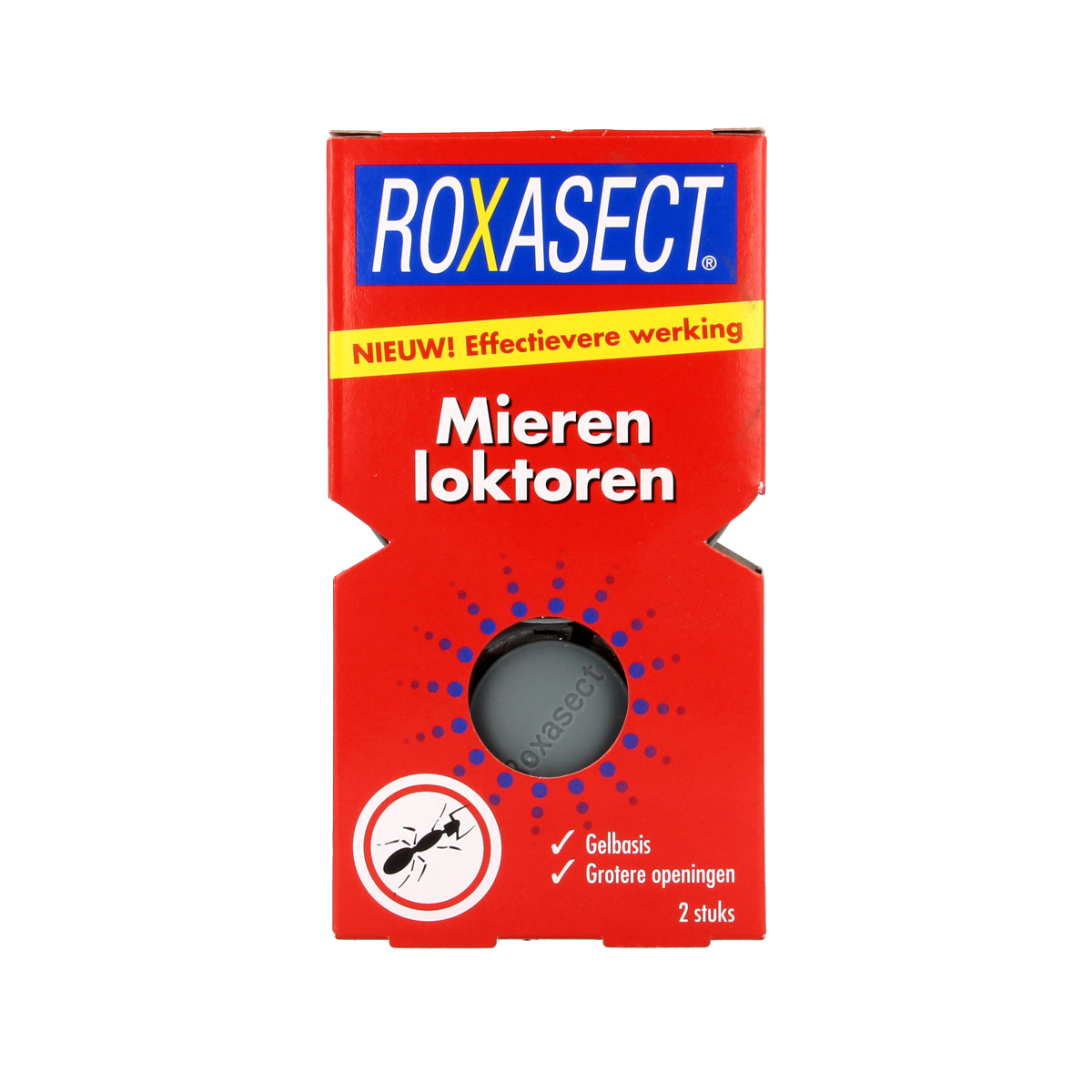 Roxasect Mierenloktoren pest control strips for ants, 2.00 pieces, in packaging showing product and brand name.