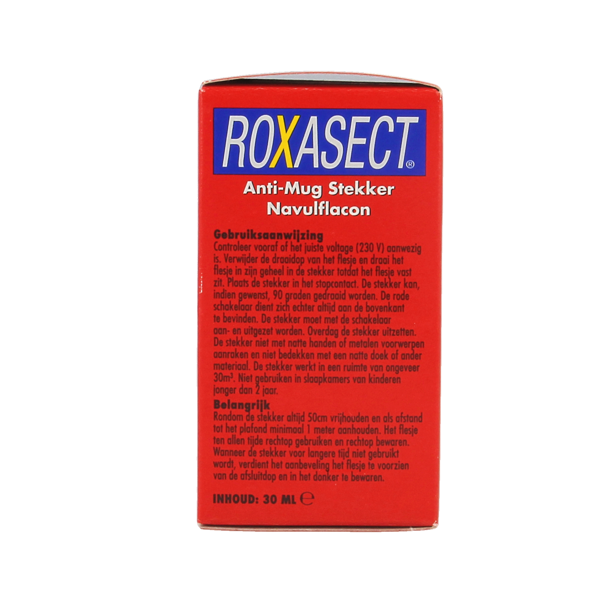 Roxasect plug-in mosquito repellent refill cartridge for pest control, 1 piece, designed to repel mosquitoes effectively.