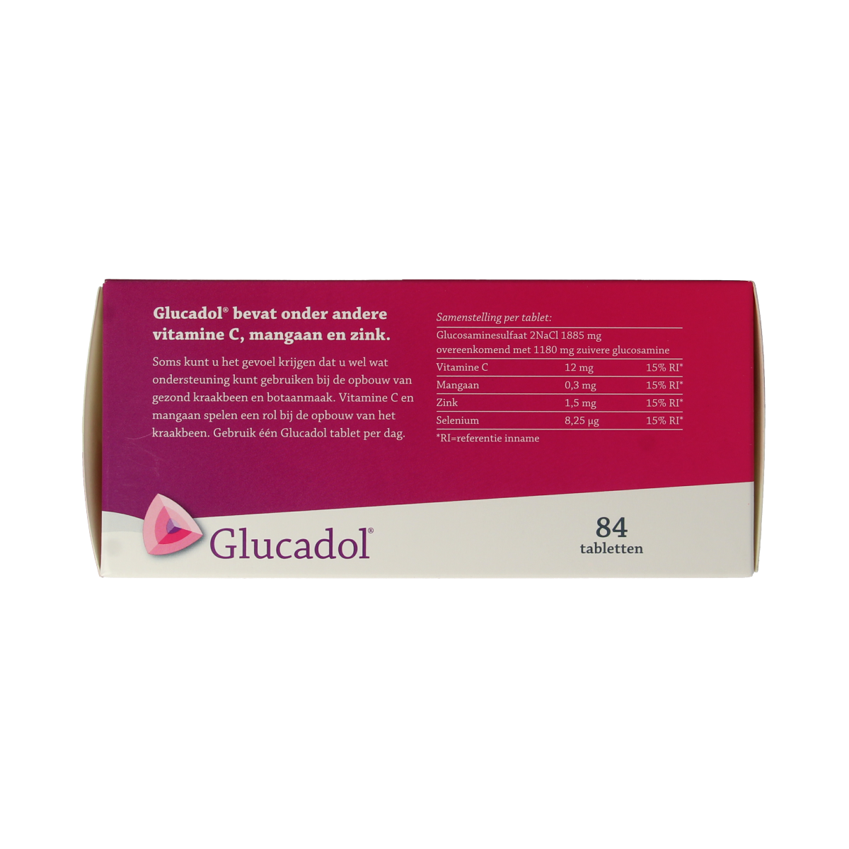 Glucadol Mineralen Multi vitamin tablets, 84 count, dietary supplement with essential minerals and vitamins for daily health.