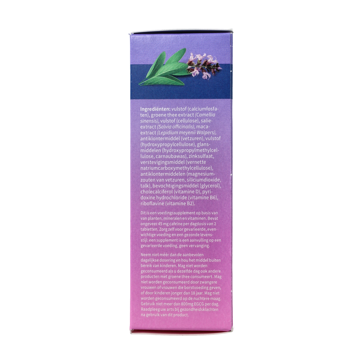 Valdispert Overgang 10 in 1 herbal supplement tablets, 60 count, featuring natural ingredients for transitional support.