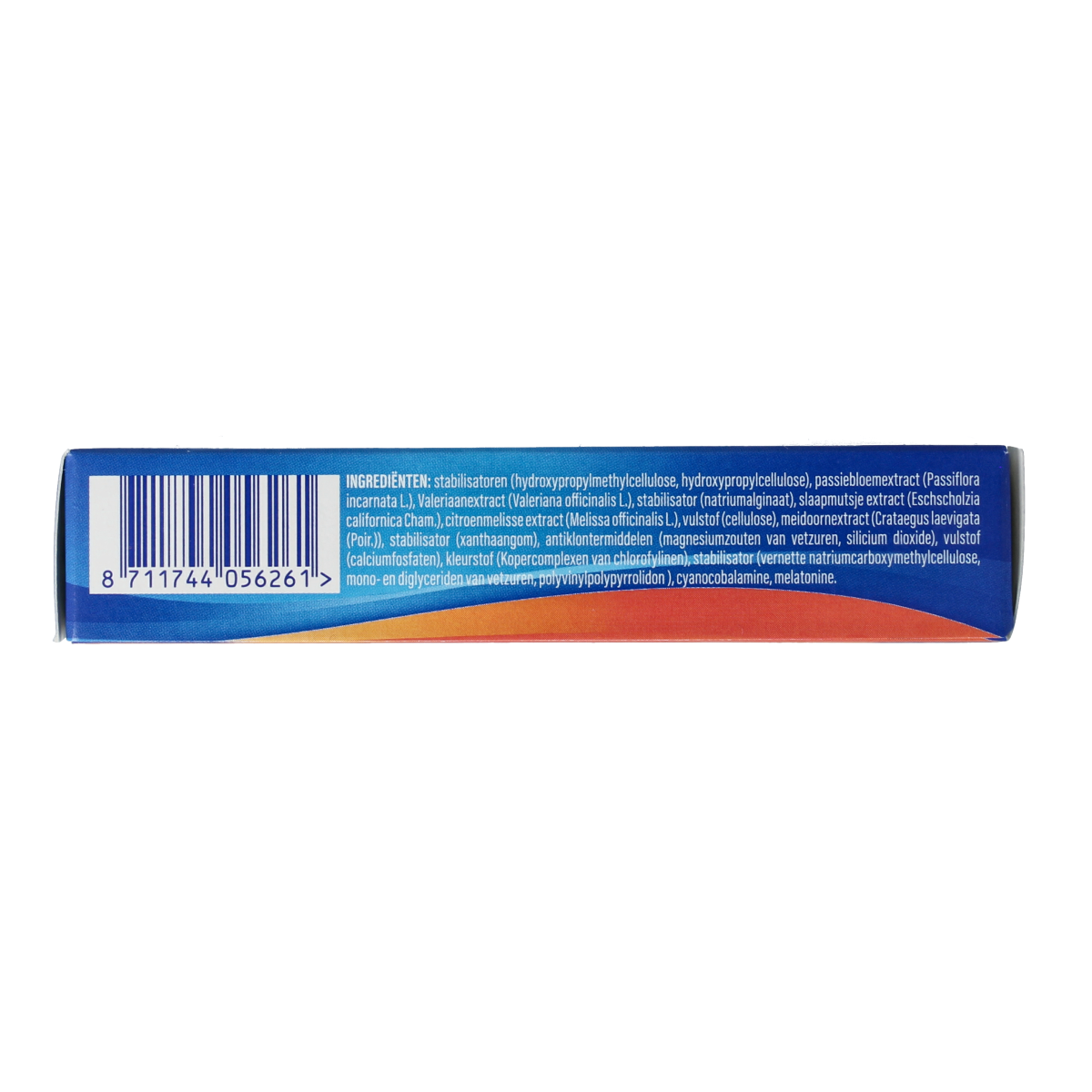 Valdispert Slaap & Nacht advanced herbal supplement tablets in a blister pack, designed for restful sleep and relaxation.