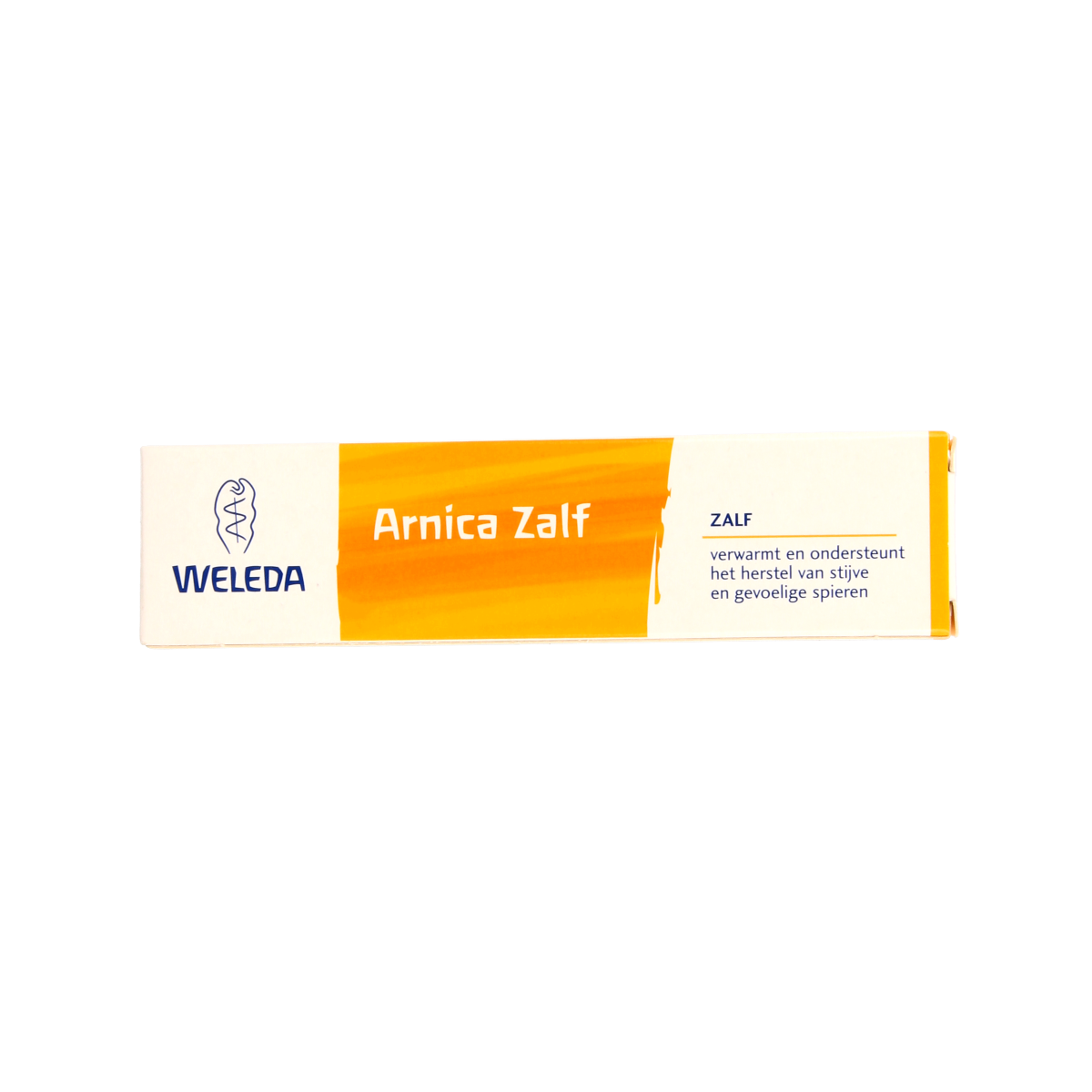Weleda Arnica body care ointment in a 25g tube, designed for soothing and nourishing skin.