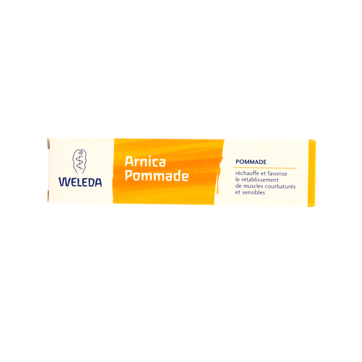 Weleda Arnica Zalf 25g tube of natural body care cream with arnica for soothing skin relief.
