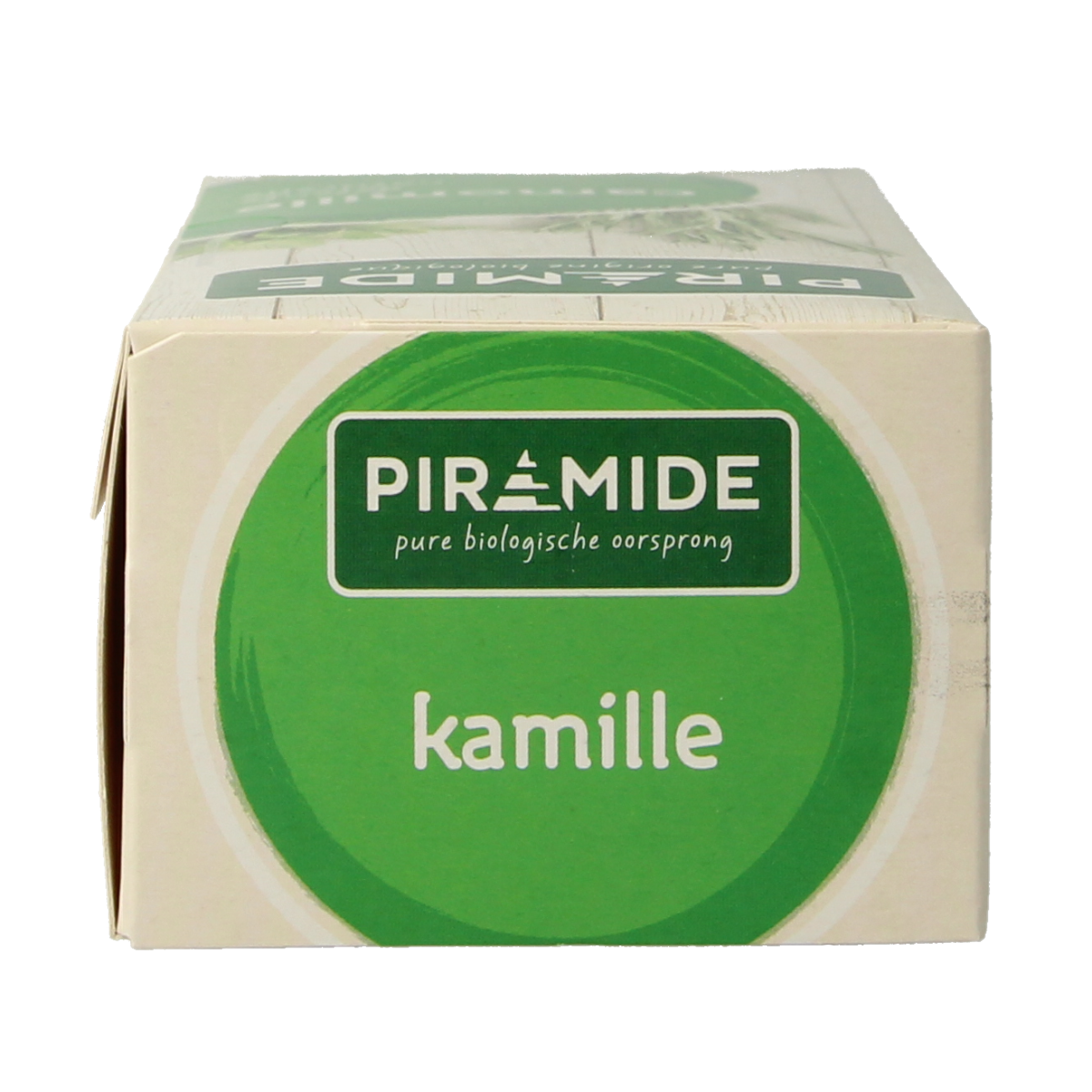 Organic Piramide Kamille tea pyramid bags, 20-count, herbal tea with chamomile in biodegradable pyramid infusers.