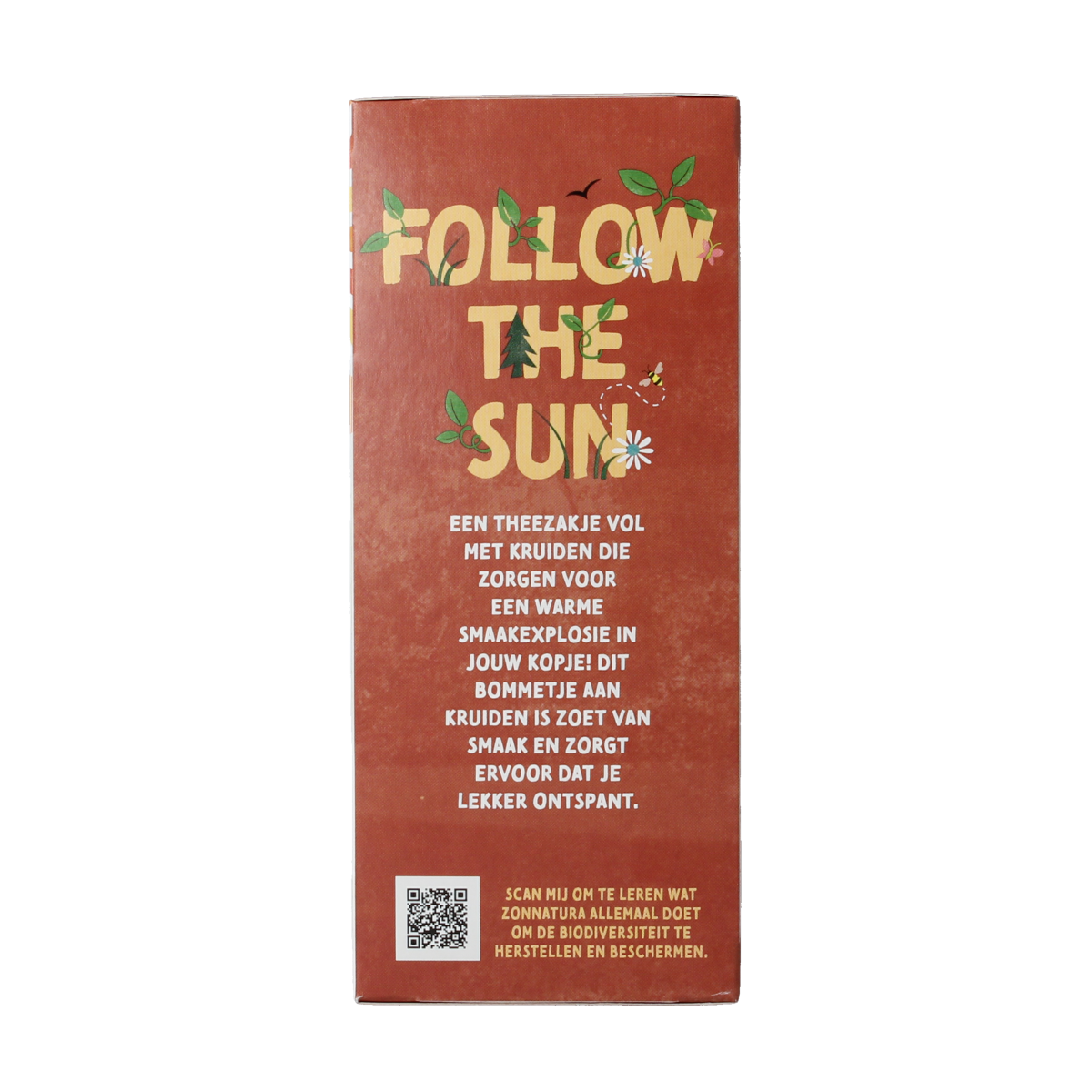 Zonnatura Sterrenmix bio coffee and tea blend in a 20-gram packet, featuring a colorful star-shaped design on the packaging.