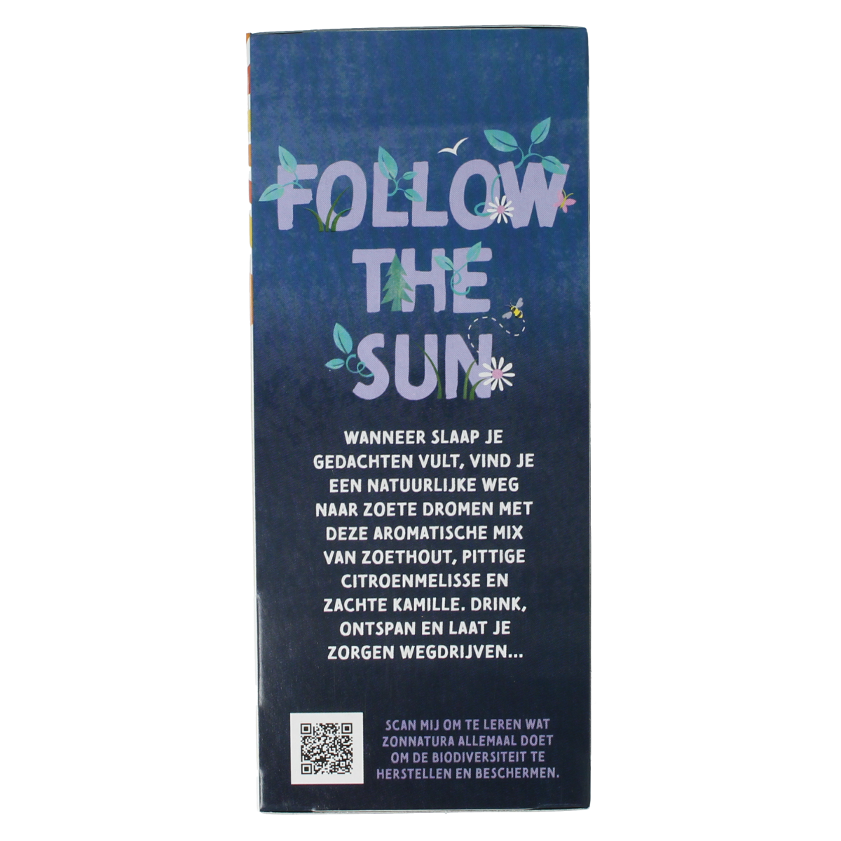Zonnatura Goede nachtrust thee bio, 20 tea bags, herbal tea for relaxation and restful sleep.