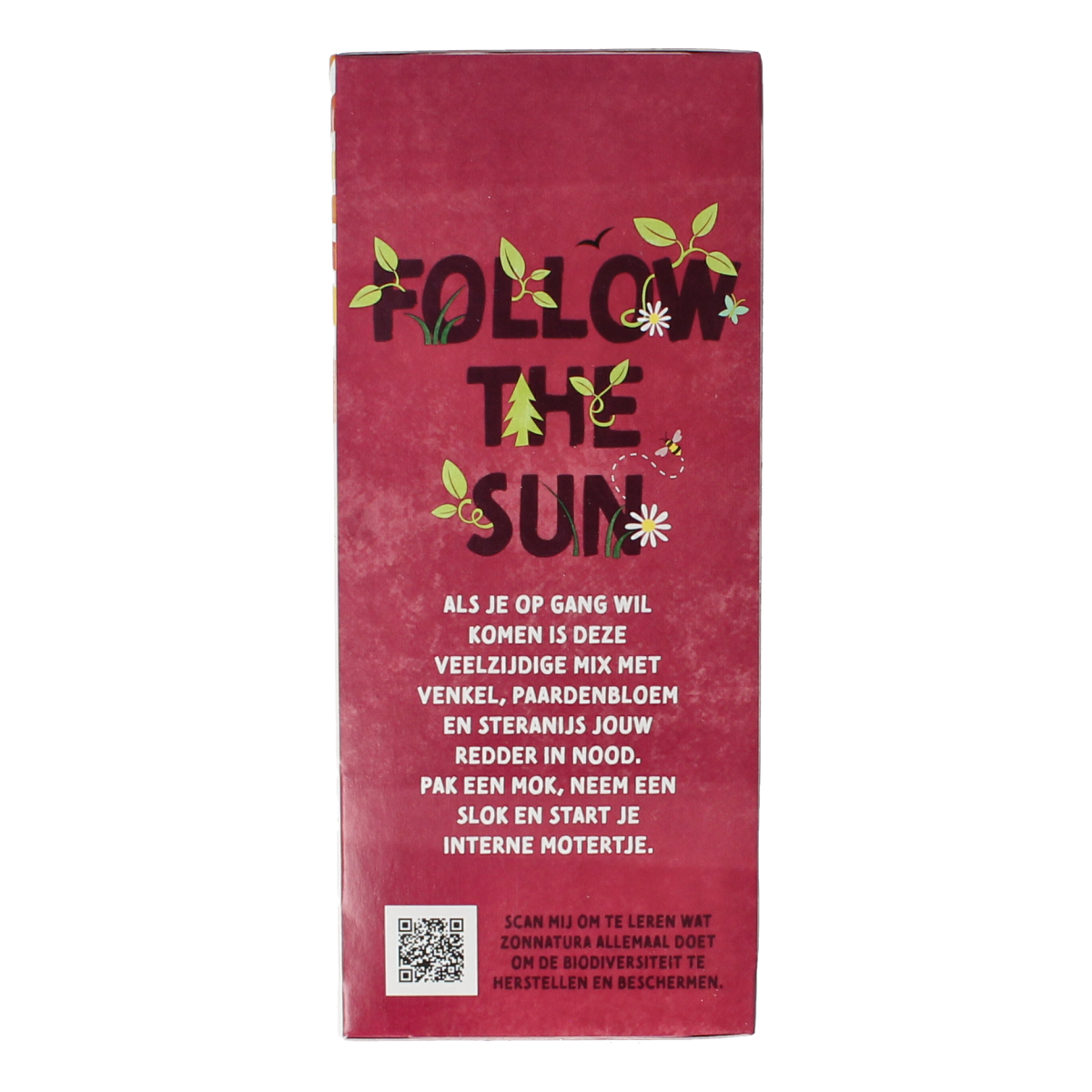Zonnatura Stoelgang thee bio with 20 tea bags in a box, natural herbal tea for digestive support, from Zonnatura.