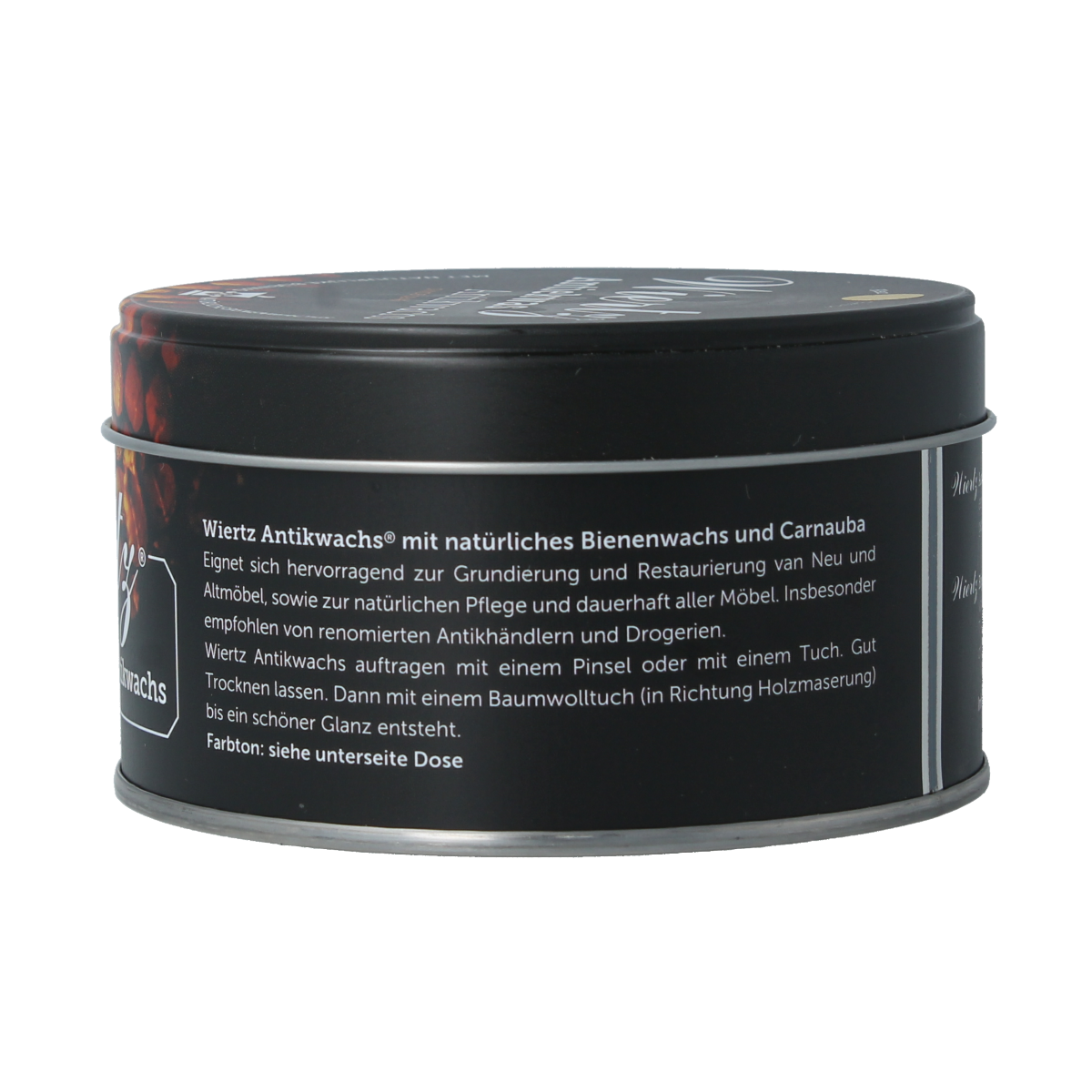 Wiertz Antiekwas naturel/geel, 380ml, a natural yellow polish for cleaning and restoring antique surfaces.
